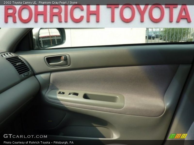 Phantom Gray Pearl / Stone 2002 Toyota Camry LE