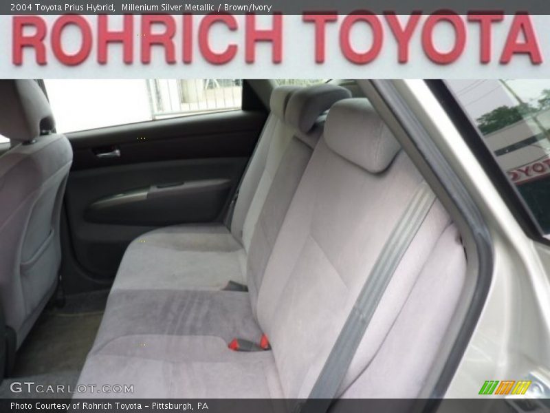 Millenium Silver Metallic / Brown/Ivory 2004 Toyota Prius Hybrid