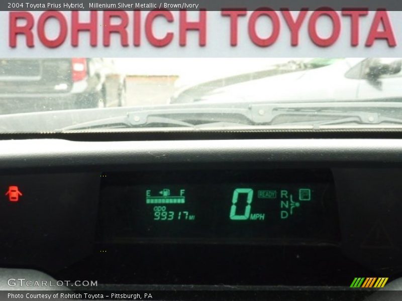 Millenium Silver Metallic / Brown/Ivory 2004 Toyota Prius Hybrid