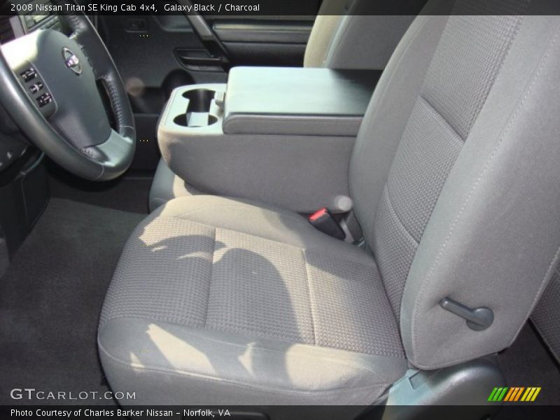 Galaxy Black / Charcoal 2008 Nissan Titan SE King Cab 4x4