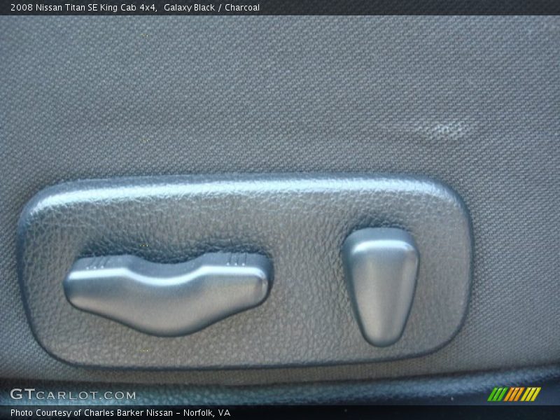 Galaxy Black / Charcoal 2008 Nissan Titan SE King Cab 4x4