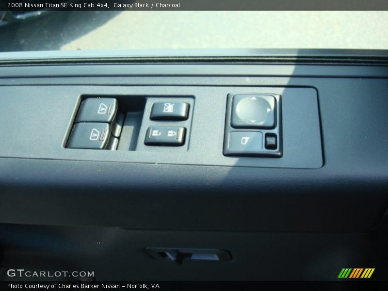 Galaxy Black / Charcoal 2008 Nissan Titan SE King Cab 4x4
