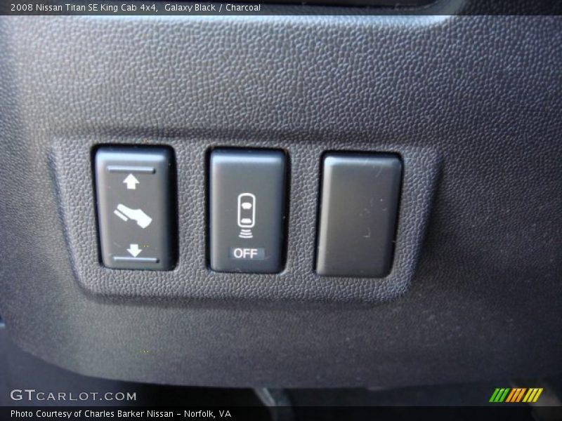 Galaxy Black / Charcoal 2008 Nissan Titan SE King Cab 4x4