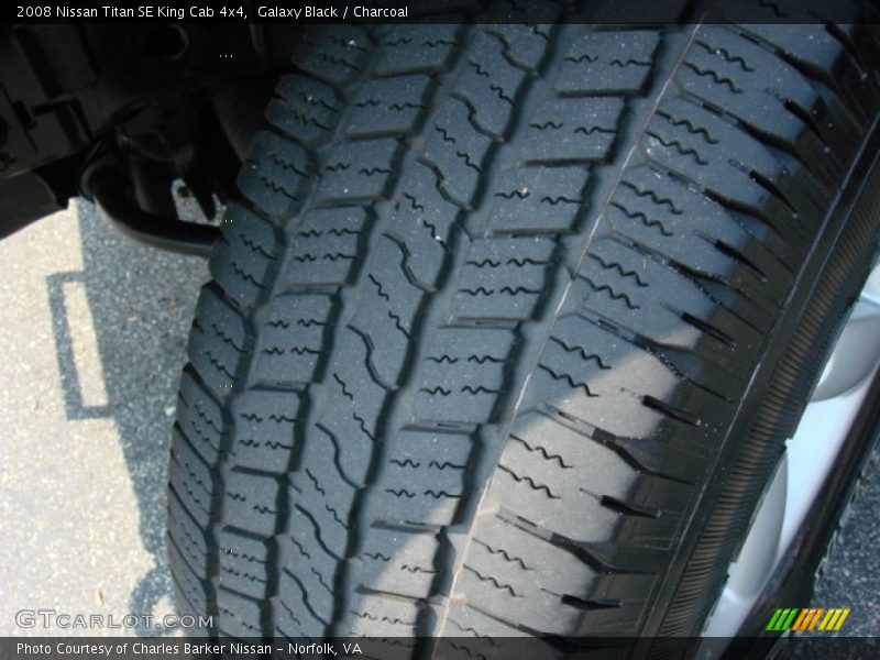 Galaxy Black / Charcoal 2008 Nissan Titan SE King Cab 4x4