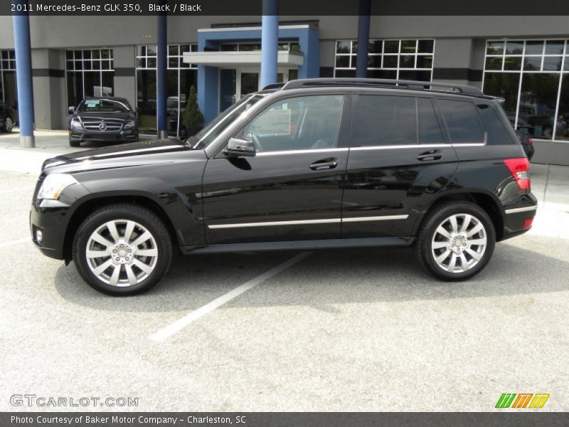 Black / Black 2011 Mercedes-Benz GLK 350