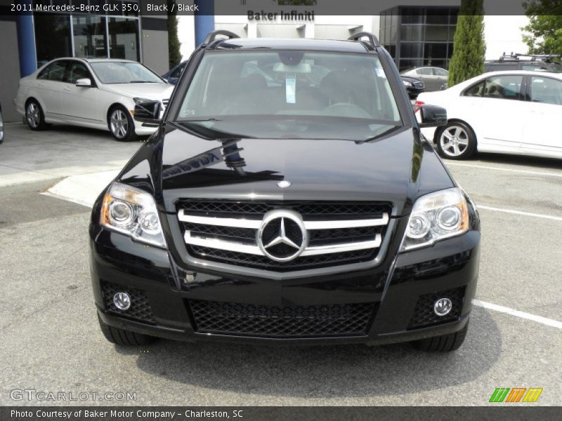 Black / Black 2011 Mercedes-Benz GLK 350