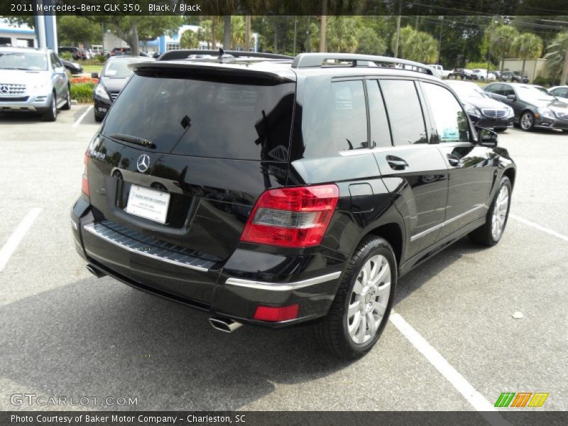 Black / Black 2011 Mercedes-Benz GLK 350