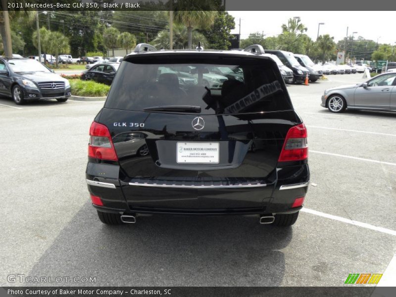Black / Black 2011 Mercedes-Benz GLK 350