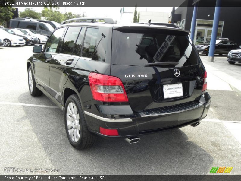 Black / Black 2011 Mercedes-Benz GLK 350