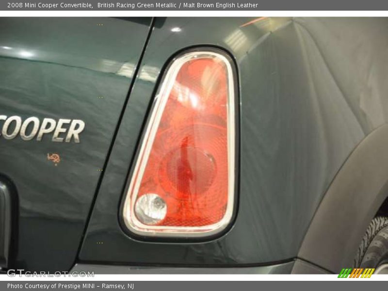 British Racing Green Metallic / Malt Brown English Leather 2008 Mini Cooper Convertible