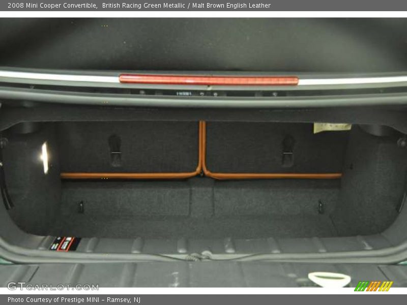 British Racing Green Metallic / Malt Brown English Leather 2008 Mini Cooper Convertible