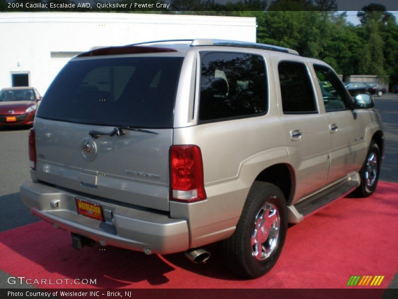 Quicksilver / Pewter Gray 2004 Cadillac Escalade AWD