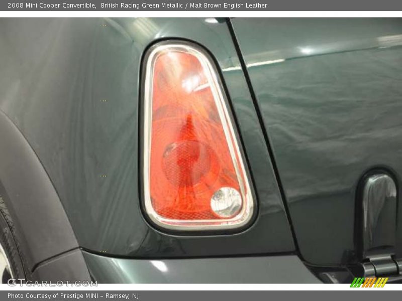 British Racing Green Metallic / Malt Brown English Leather 2008 Mini Cooper Convertible