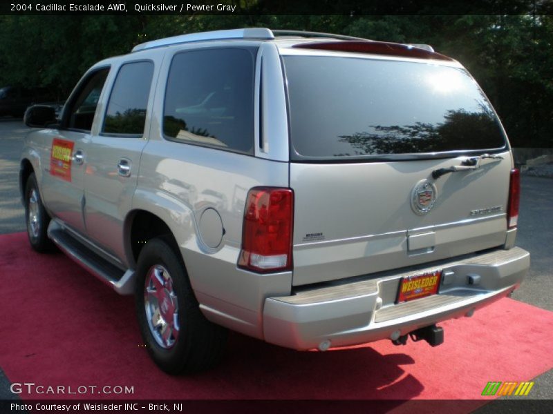 Quicksilver / Pewter Gray 2004 Cadillac Escalade AWD