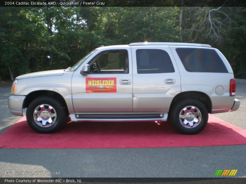Quicksilver / Pewter Gray 2004 Cadillac Escalade AWD