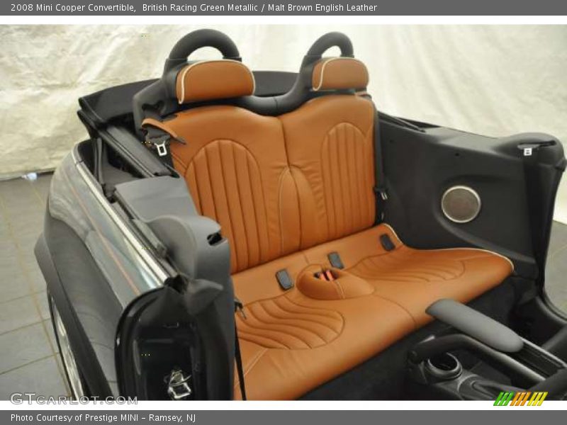 British Racing Green Metallic / Malt Brown English Leather 2008 Mini Cooper Convertible