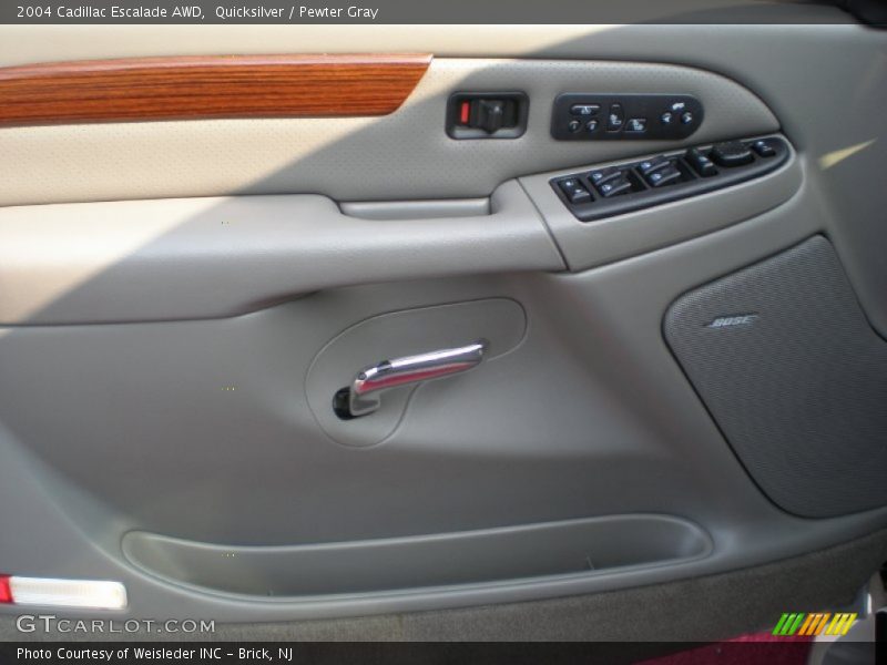 Quicksilver / Pewter Gray 2004 Cadillac Escalade AWD