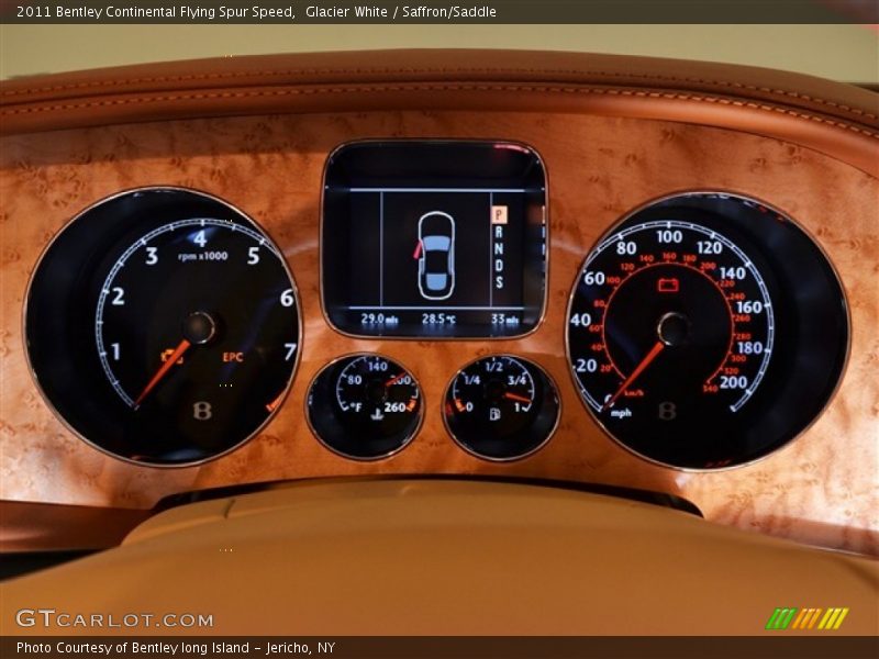  2011 Continental Flying Spur Speed Speed Gauges