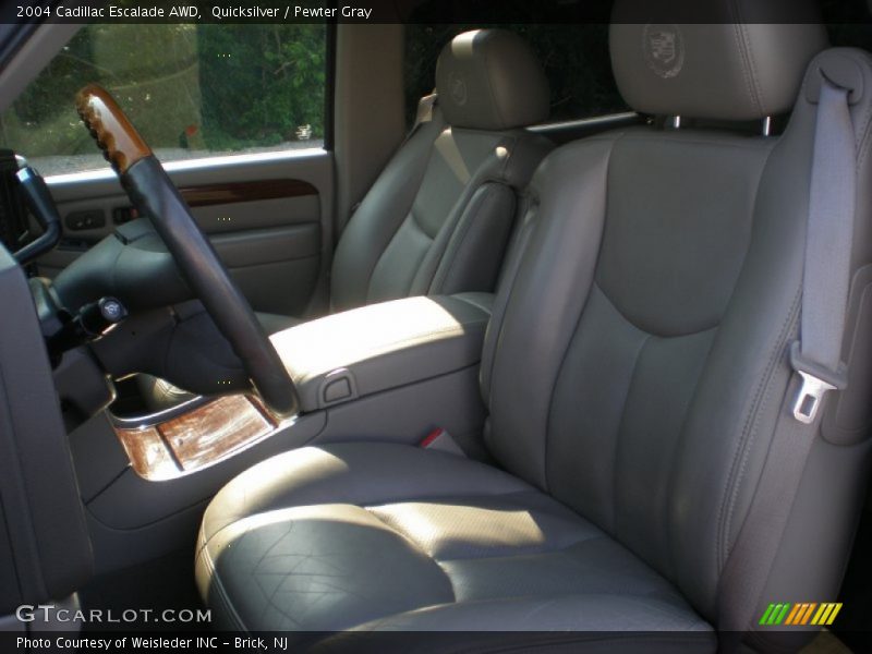 Quicksilver / Pewter Gray 2004 Cadillac Escalade AWD