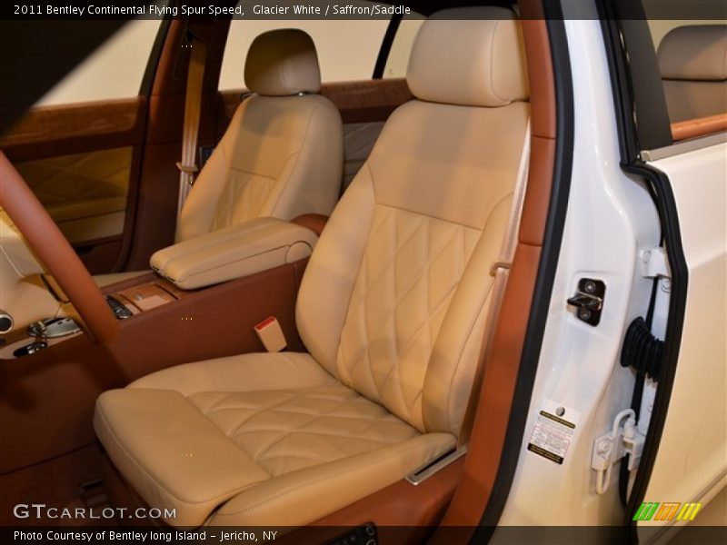  2011 Continental Flying Spur Speed Saffron/Saddle Interior