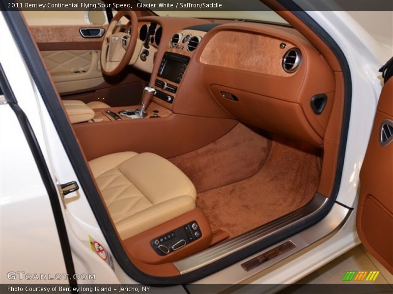  2011 Continental Flying Spur Speed Saffron/Saddle Interior