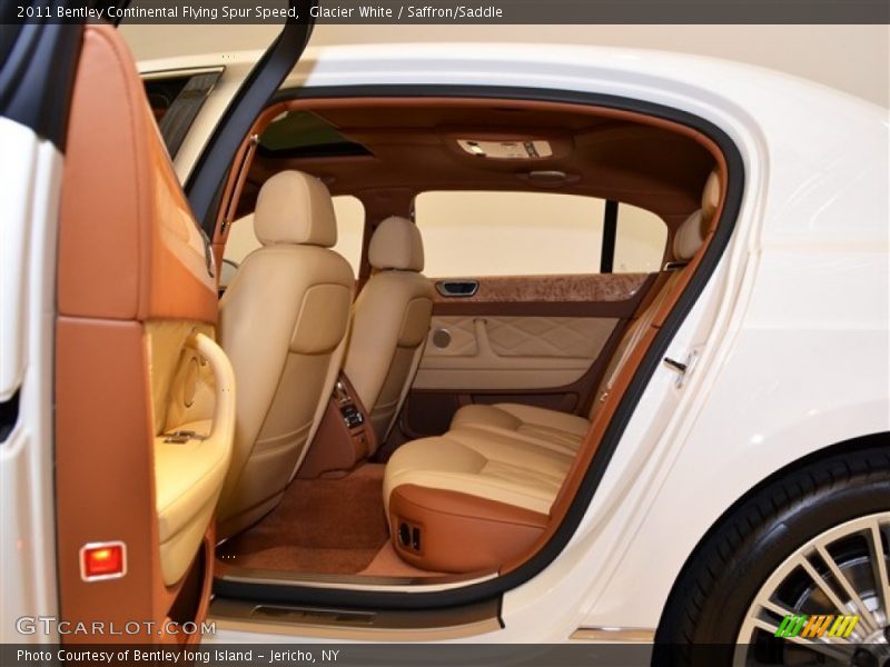  2011 Continental Flying Spur Speed Saffron/Saddle Interior