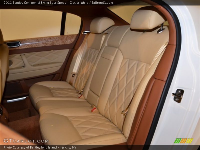  2011 Continental Flying Spur Speed Saffron/Saddle Interior