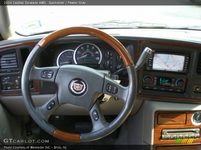 Quicksilver / Pewter Gray 2004 Cadillac Escalade AWD