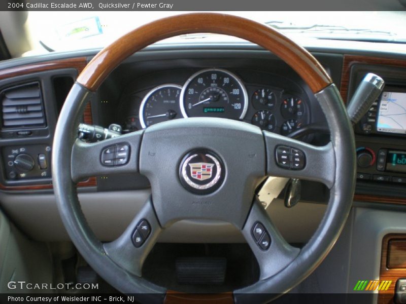 Quicksilver / Pewter Gray 2004 Cadillac Escalade AWD