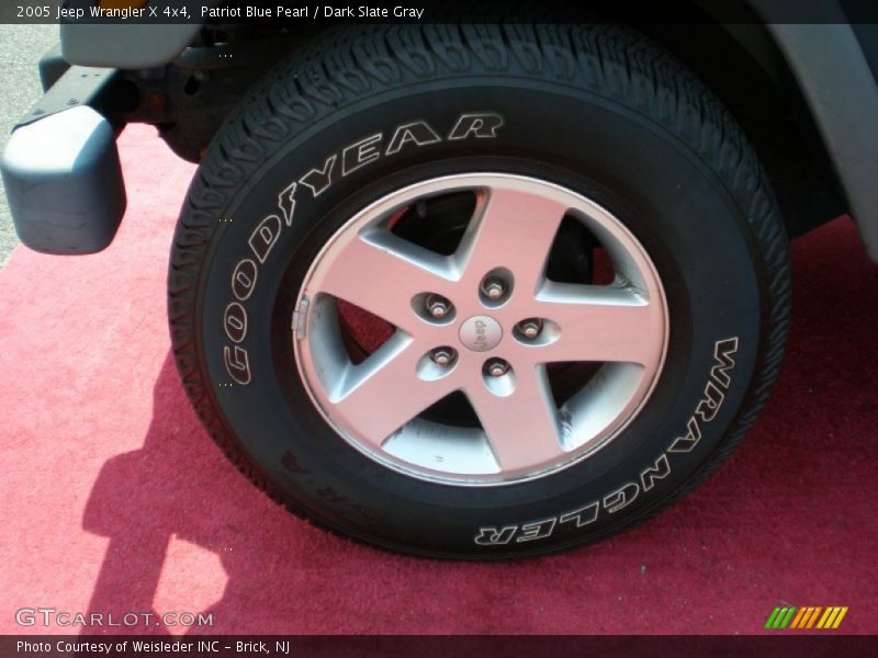 Patriot Blue Pearl / Dark Slate Gray 2005 Jeep Wrangler X 4x4