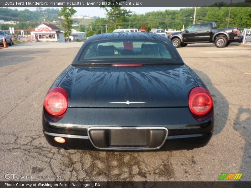  2002 Thunderbird Premium Roadster Evening Black