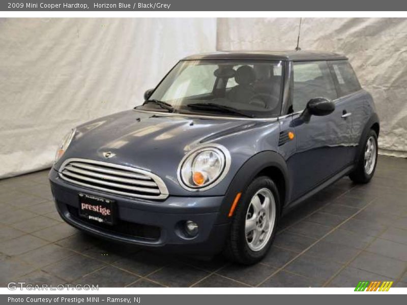 Horizon Blue / Black/Grey 2009 Mini Cooper Hardtop