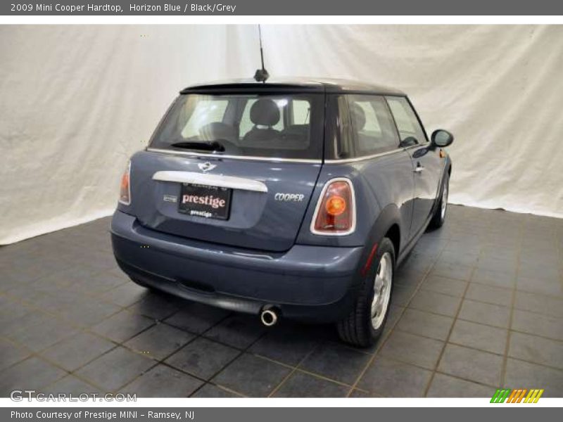 Horizon Blue / Black/Grey 2009 Mini Cooper Hardtop
