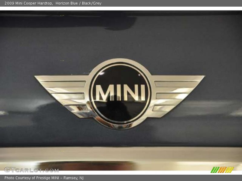 Horizon Blue / Black/Grey 2009 Mini Cooper Hardtop