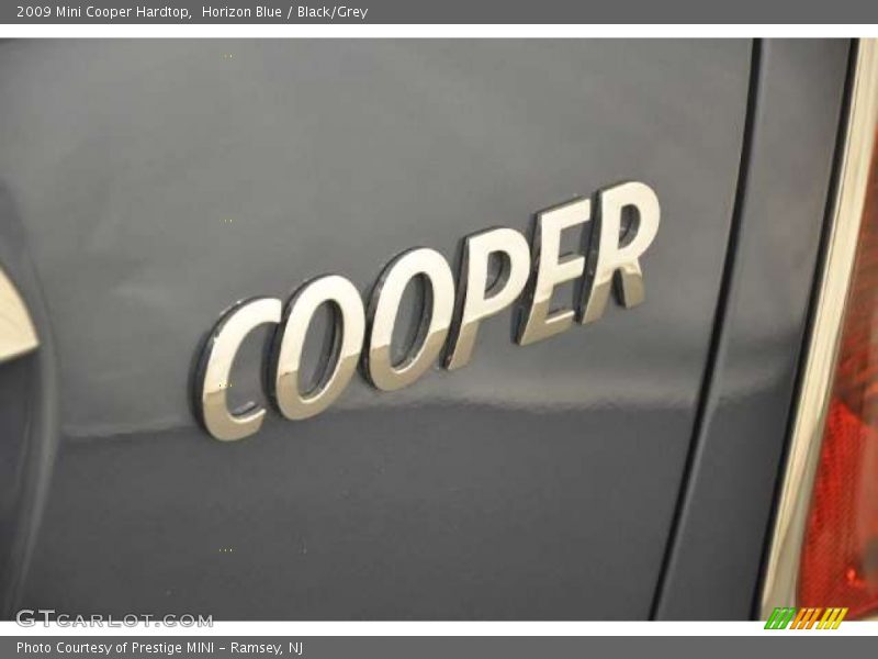 Horizon Blue / Black/Grey 2009 Mini Cooper Hardtop