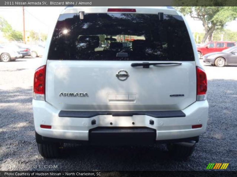Blizzard White / Almond 2011 Nissan Armada SV