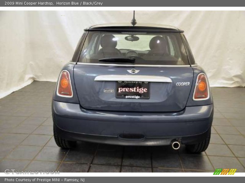 Horizon Blue / Black/Grey 2009 Mini Cooper Hardtop