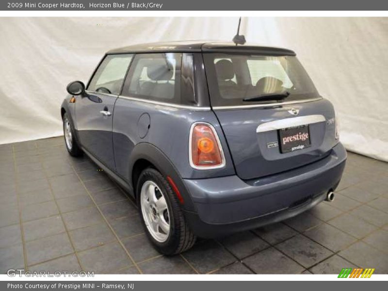 Horizon Blue / Black/Grey 2009 Mini Cooper Hardtop