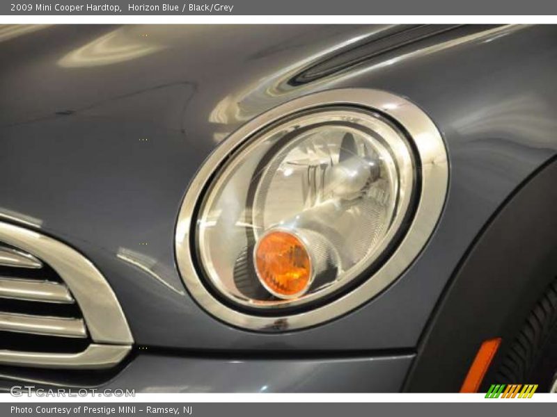 Horizon Blue / Black/Grey 2009 Mini Cooper Hardtop