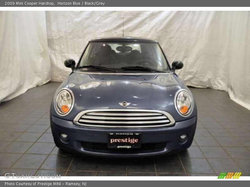 Horizon Blue / Black/Grey 2009 Mini Cooper Hardtop