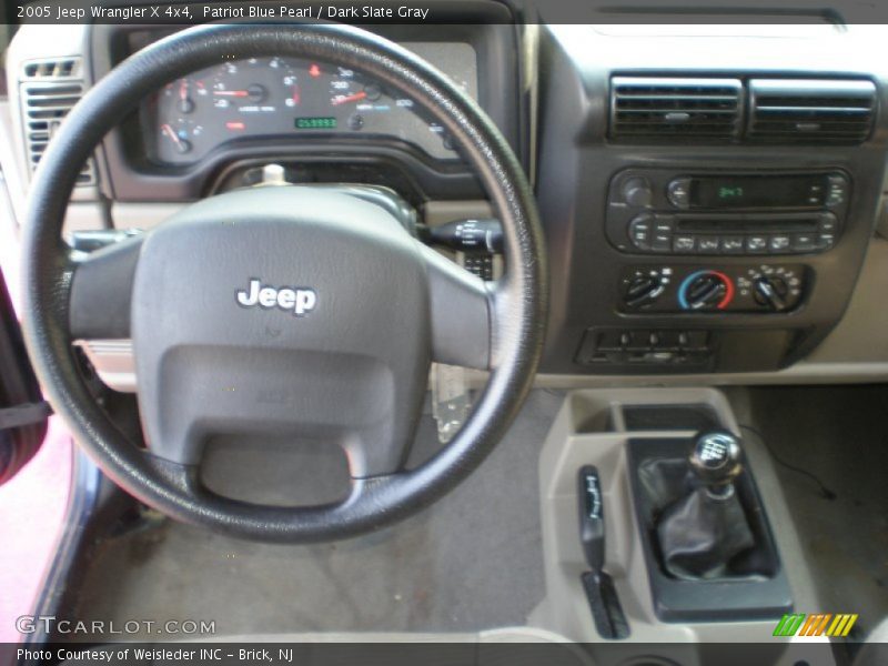 Patriot Blue Pearl / Dark Slate Gray 2005 Jeep Wrangler X 4x4