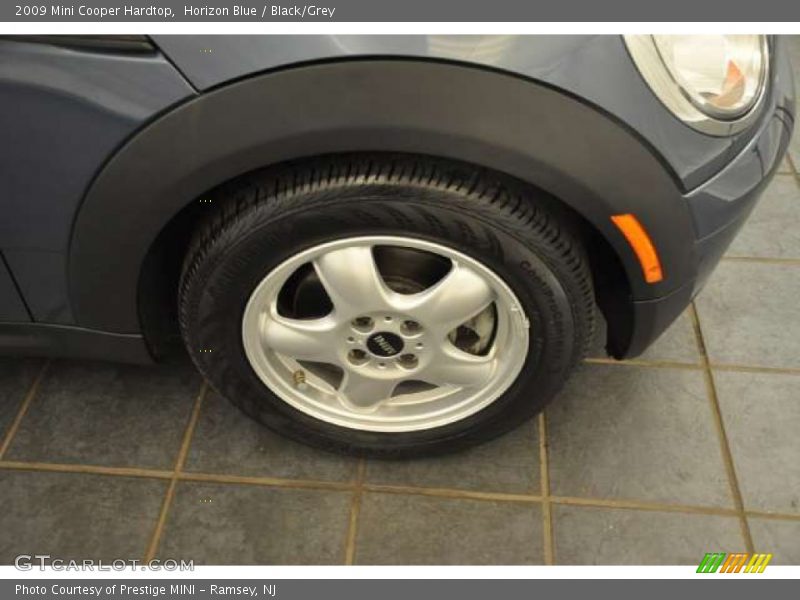 Horizon Blue / Black/Grey 2009 Mini Cooper Hardtop