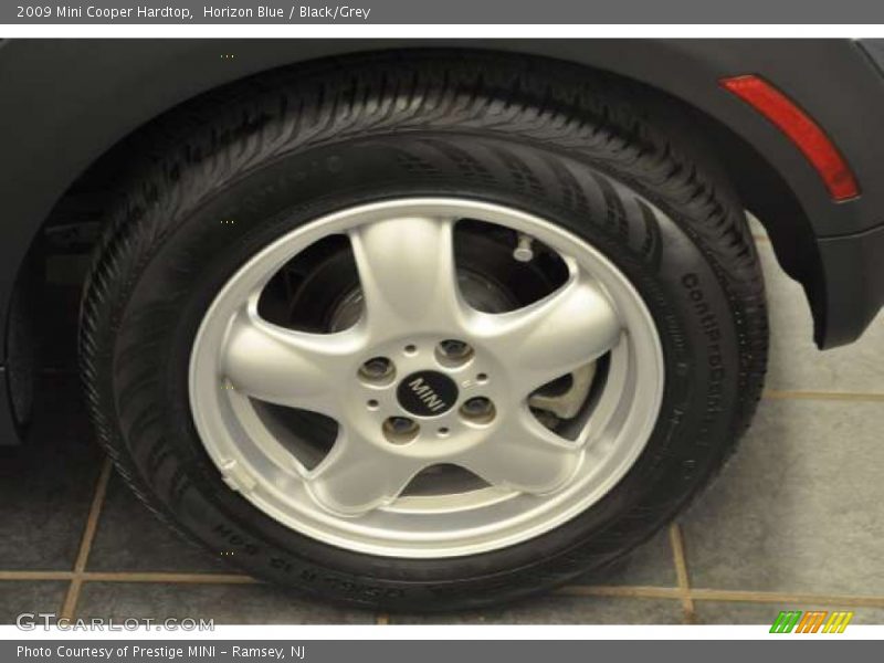 Horizon Blue / Black/Grey 2009 Mini Cooper Hardtop