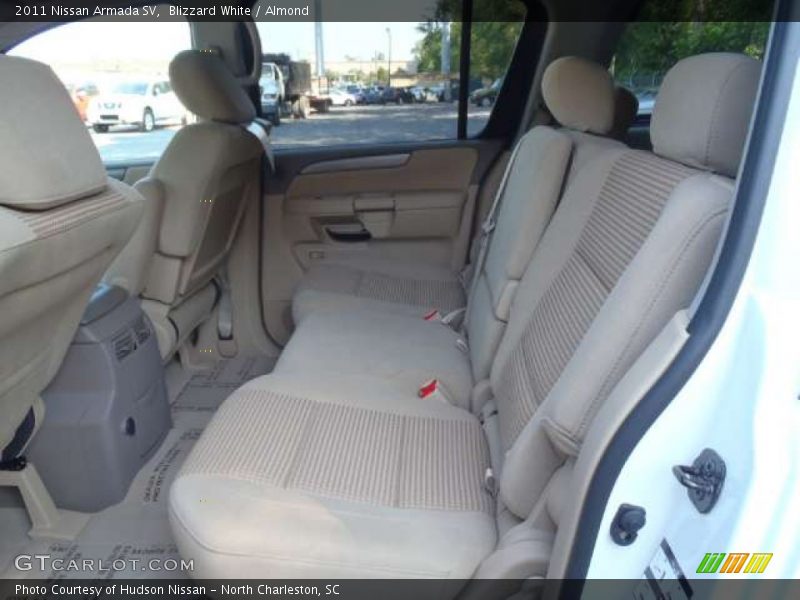 Blizzard White / Almond 2011 Nissan Armada SV