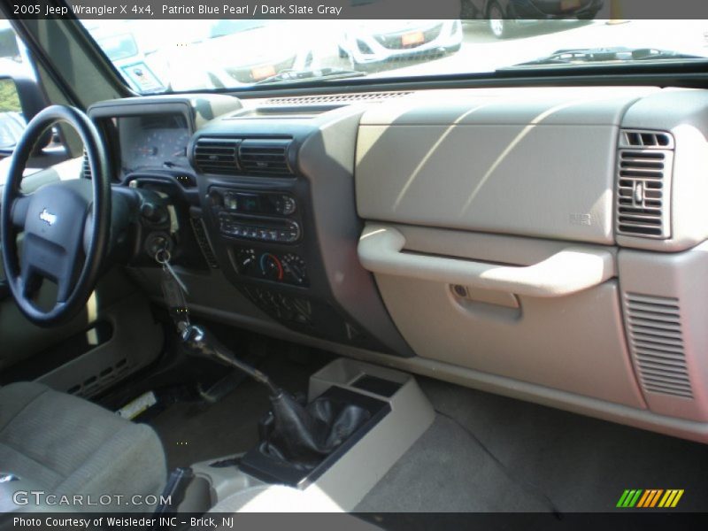 Patriot Blue Pearl / Dark Slate Gray 2005 Jeep Wrangler X 4x4