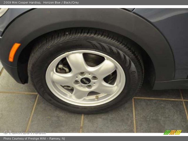 Horizon Blue / Black/Grey 2009 Mini Cooper Hardtop