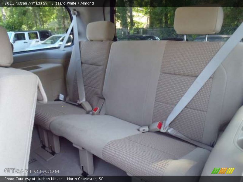 Blizzard White / Almond 2011 Nissan Armada SV