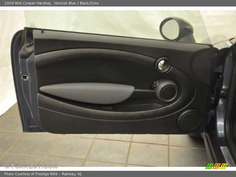 Horizon Blue / Black/Grey 2009 Mini Cooper Hardtop