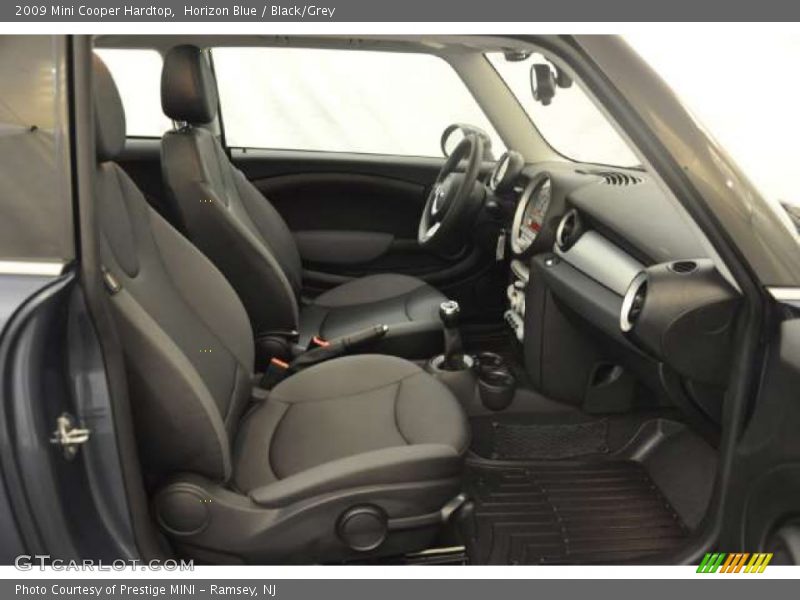 Horizon Blue / Black/Grey 2009 Mini Cooper Hardtop