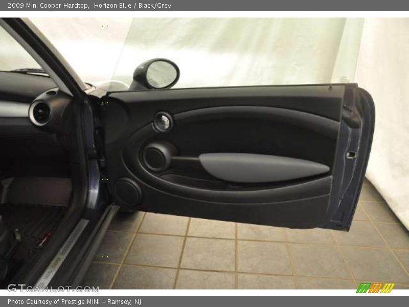 Horizon Blue / Black/Grey 2009 Mini Cooper Hardtop